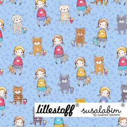 Bio Webware SUSAlabims Susas Katzen Baumwolle 1m
