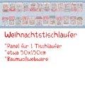 Tischläufer Panel Weihnachtsmarkt VORBESTELLUNG