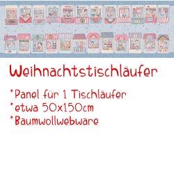 Tischläufer Panel Weihnachtsmarkt VORBESTELLUNG