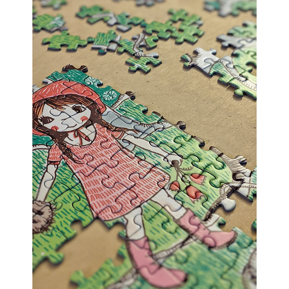 Susalabim Puzzle Rotkäppchen 1000 Teile - zum Schließen ins Bild klicken