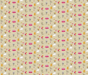Zirkus 2 mit beige