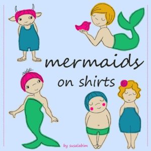 mermaids on shirts