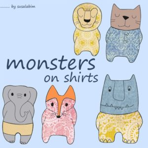 grafik monsters on shirts