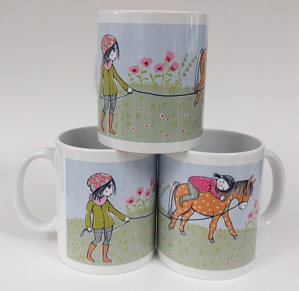2. Wahl Tasse "Voltigieren"