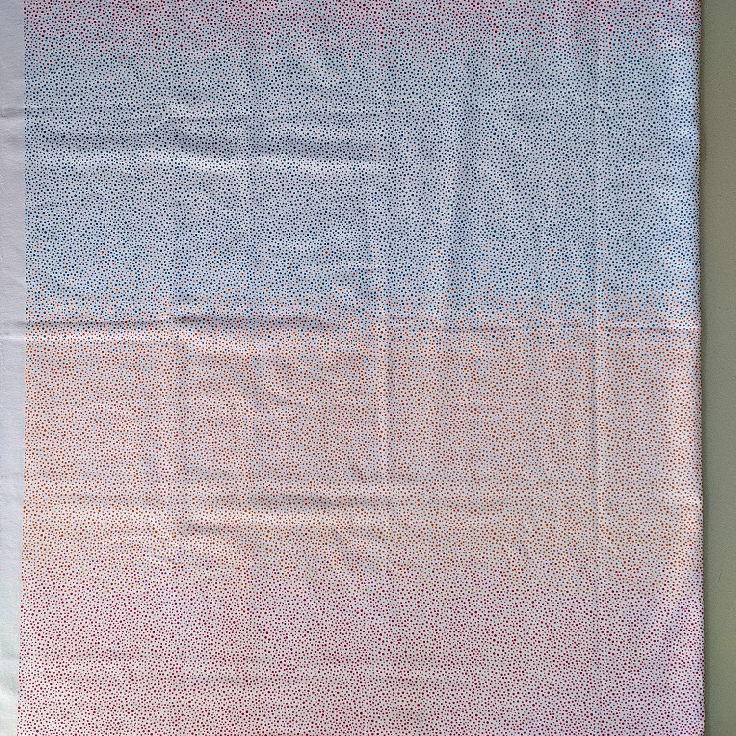 Bio Jersey Design Pünktchenverlauf pinkorangeblau 1m