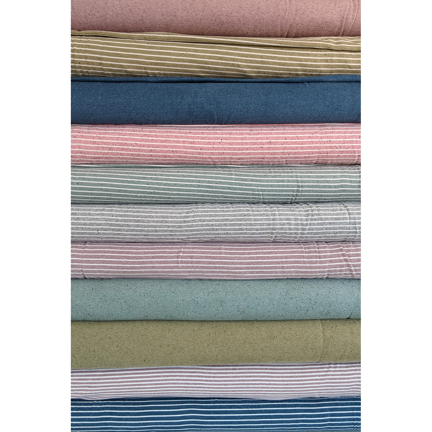 Ringel Jersey rosa, gesprenkelt,1m