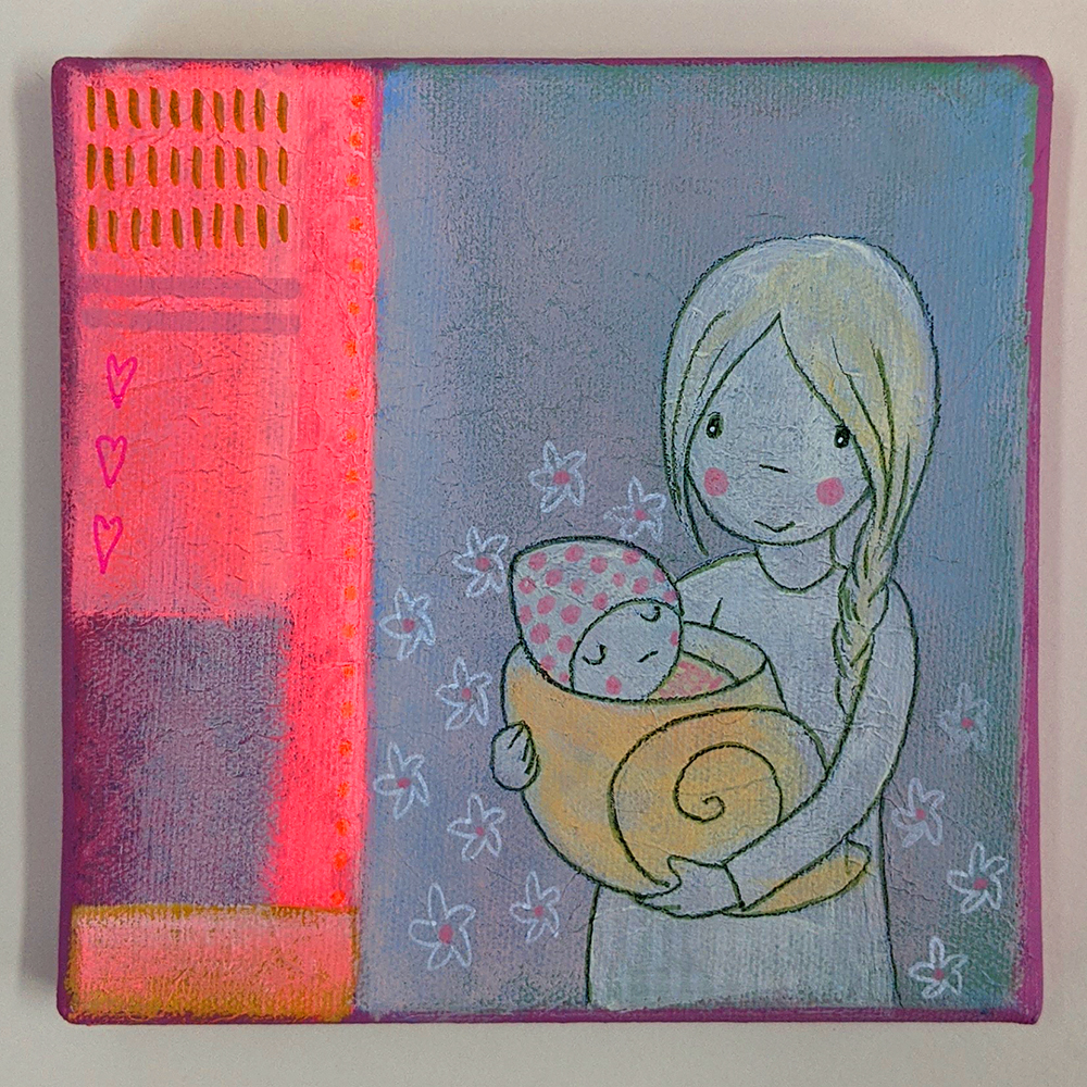 Acrylmalerei Unikat Nr. 21