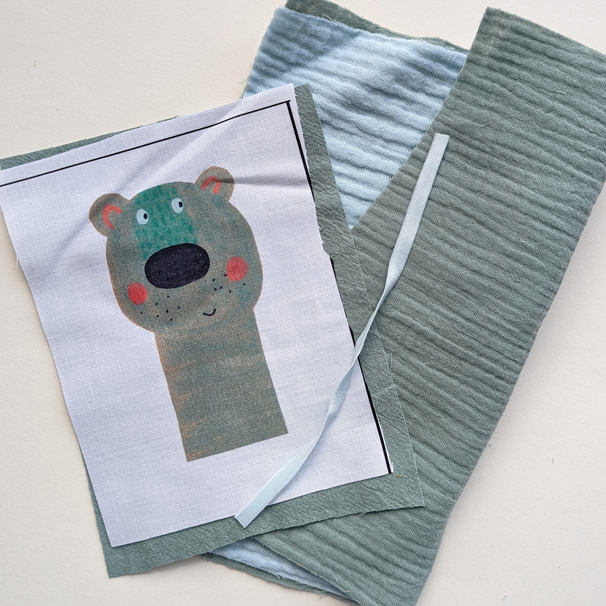 Nähset Schnuffeltuch mit Püppchen 8