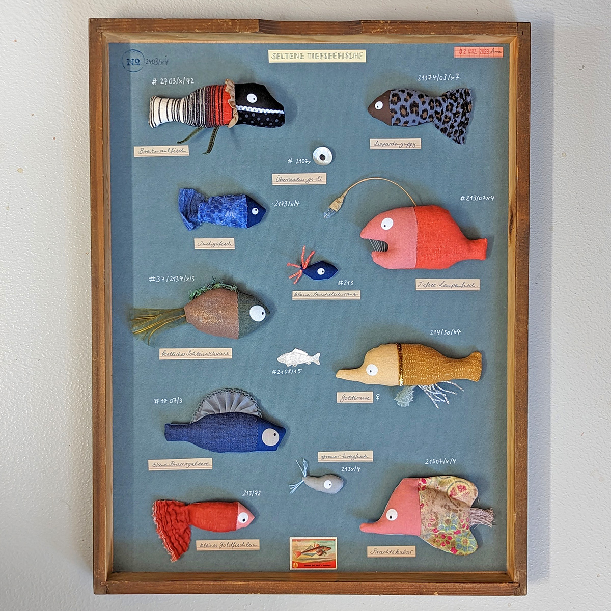 Riesen Schaukastenbild Fischwelt Nr. 1