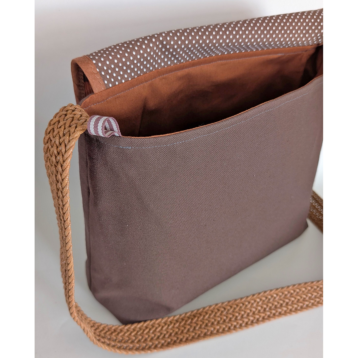 Unikat Tasche mit Klappe Nr. 51