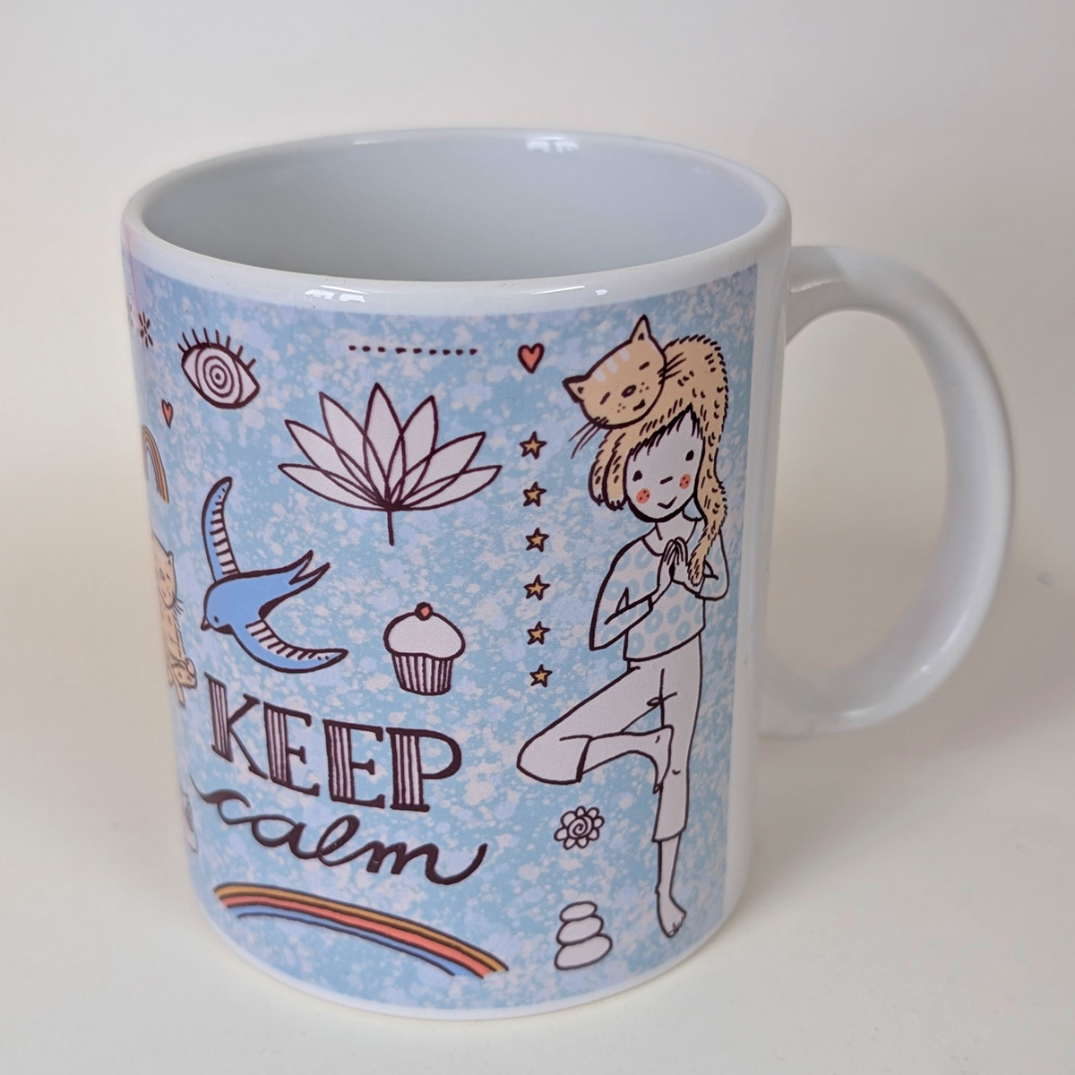 2. Wahl Tasse "Susalabims Yoga"