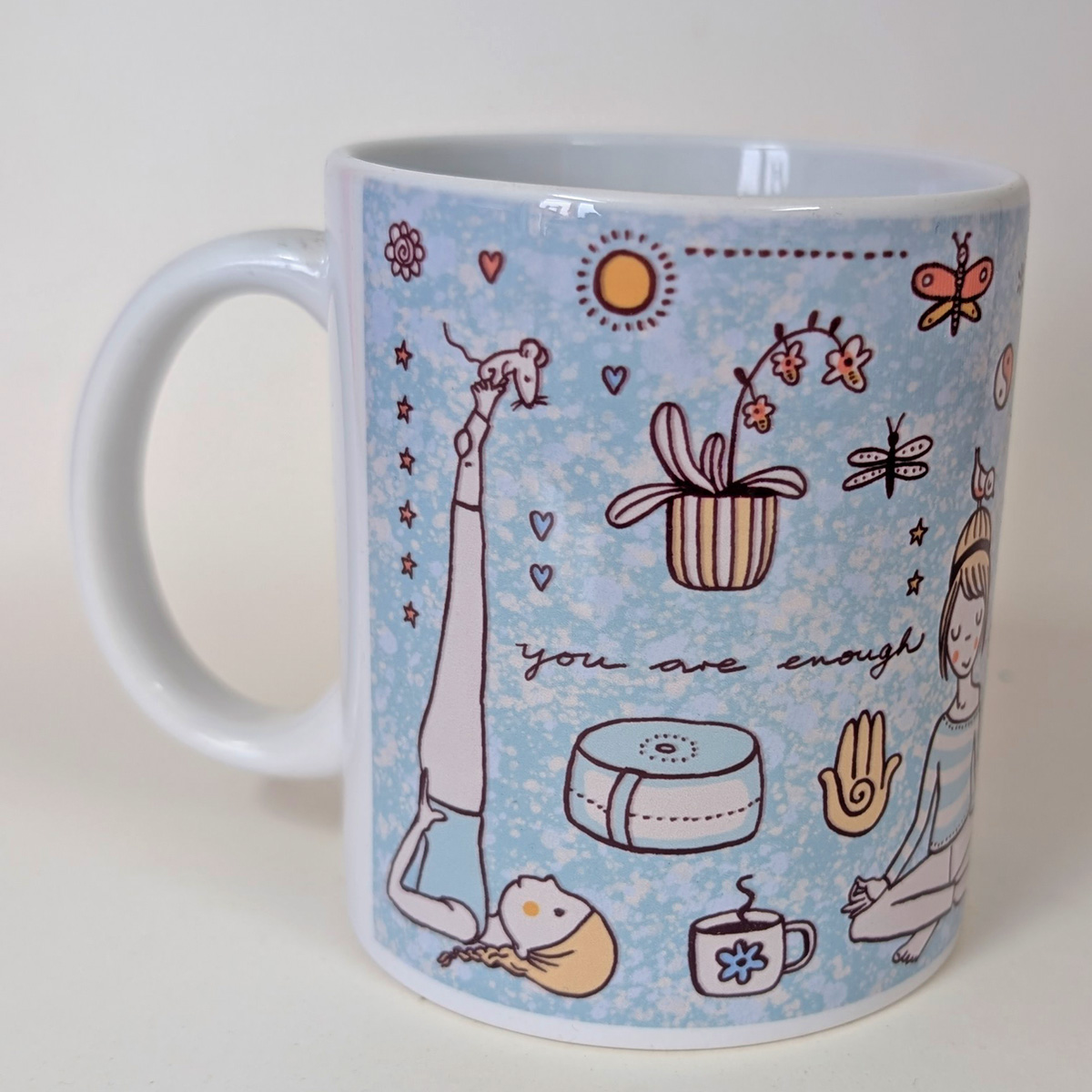 2. Wahl Tasse "Susalabims Yoga"