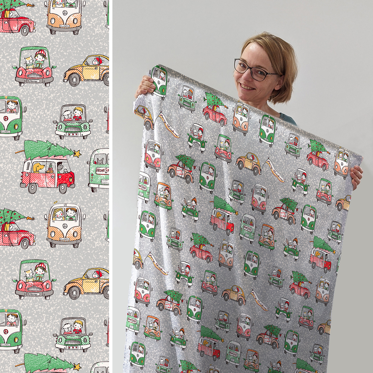 Bio Summersweat Design Weihnachtsmöööp 1m