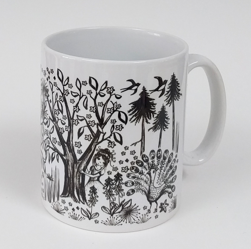 Tasse "in the forest, s/w"