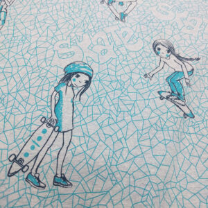 Bio Jersey Design Skategirls 1,15m