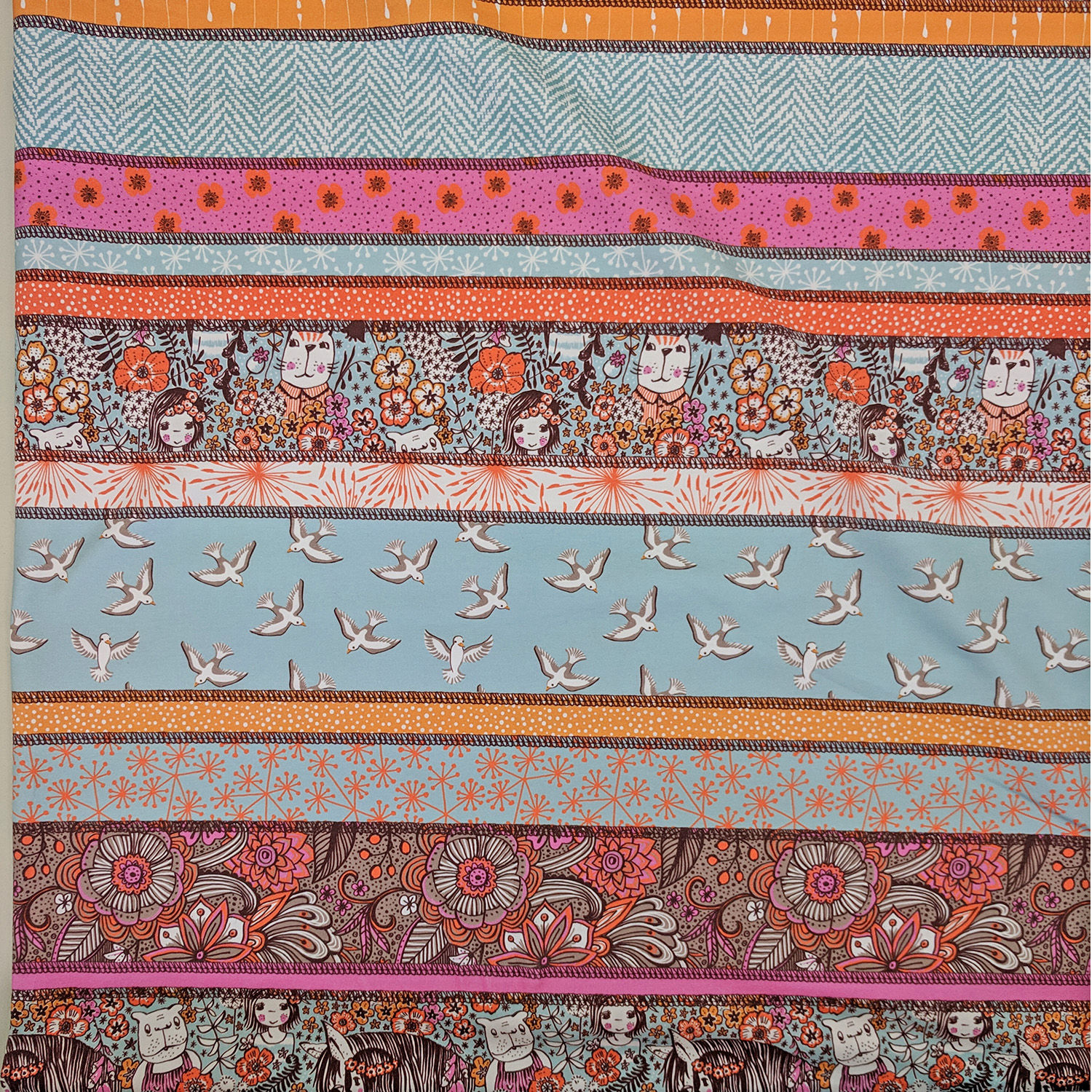 Bio Summersweat Design Wunderblumen Patch 1m