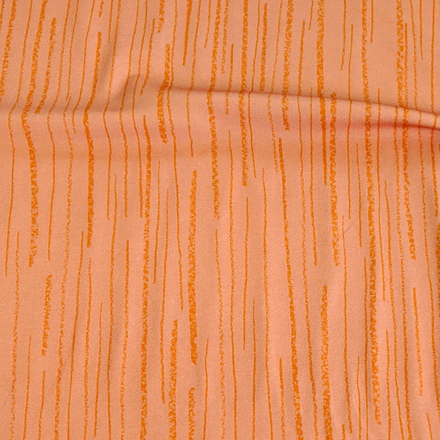 Bio Jersey Design Längsstreifen rosagelb 1m