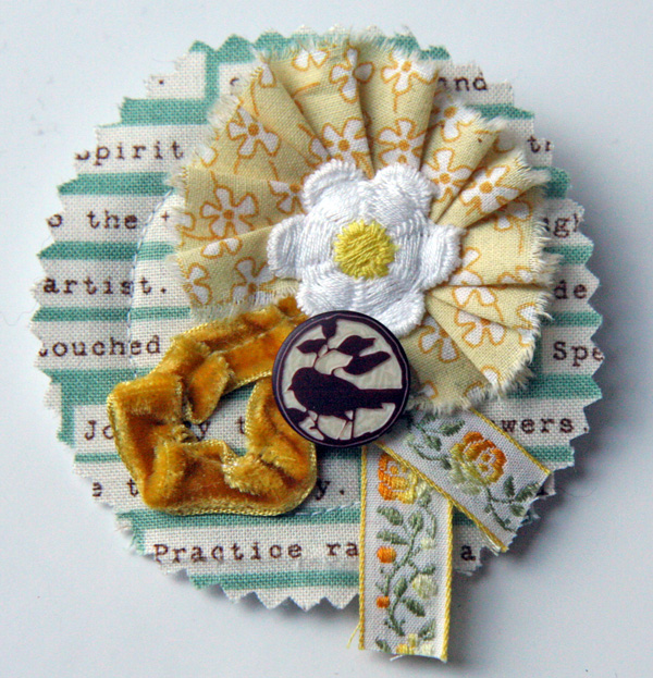 Brosche Blumenorden Nr. 2