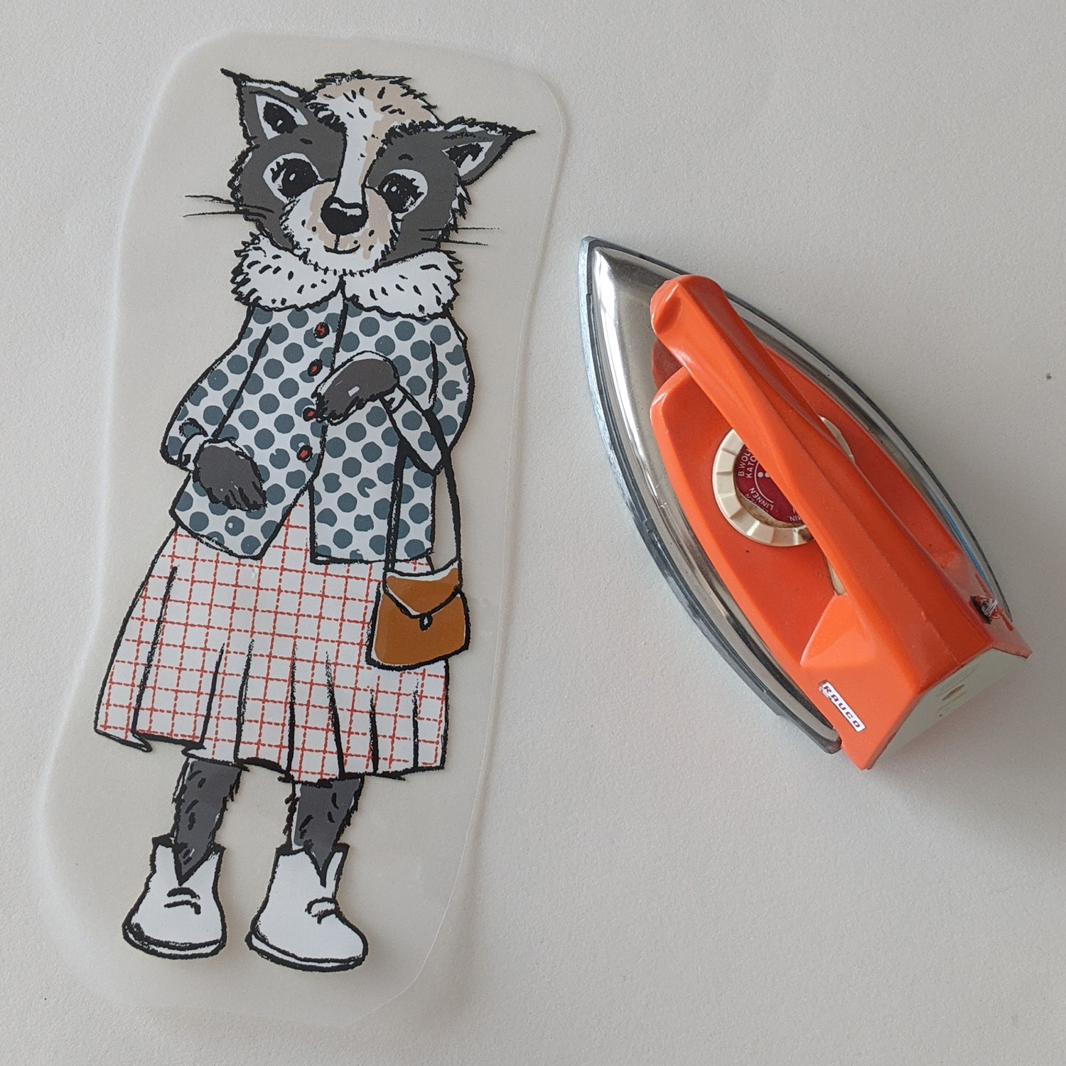 Bügelbild Nr.08 Katzen-Omi