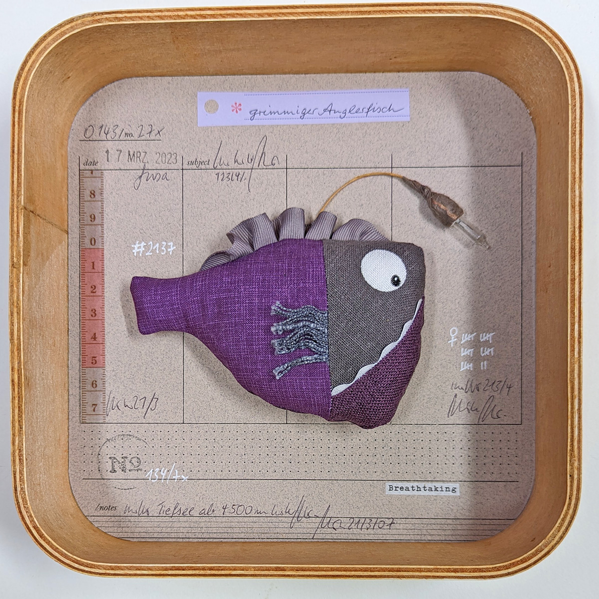 Schaukastenbild Fischwelt Nr. 35