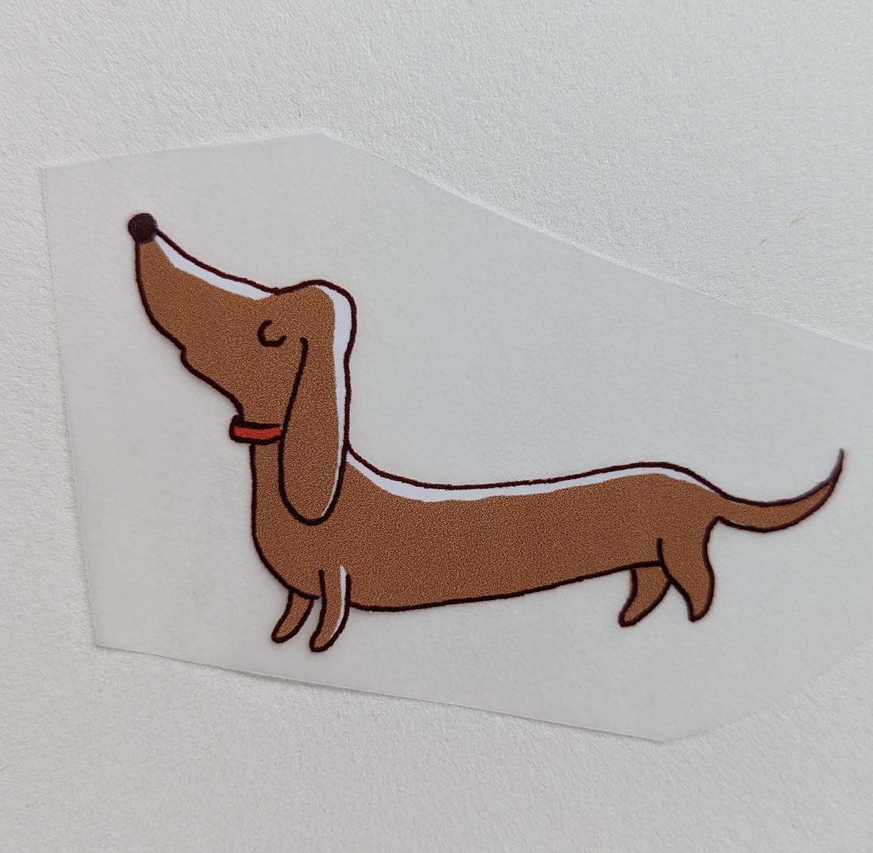 Bügelbild Nr.105 Dackel