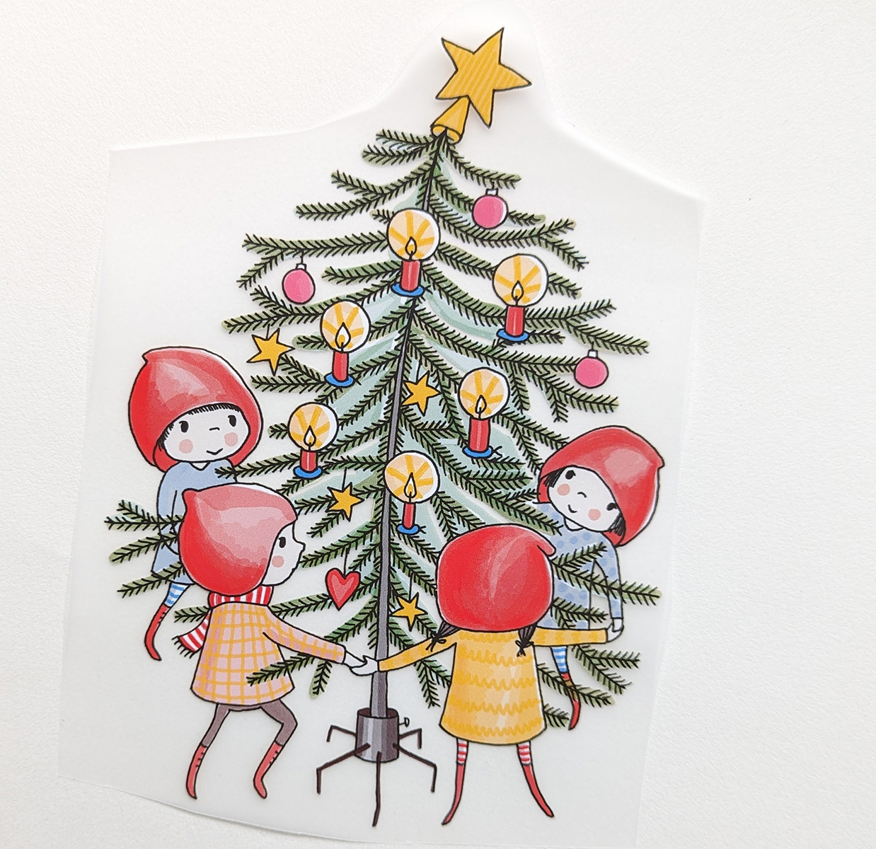 Bügelbild Nr.106 Weihnachtsbaum