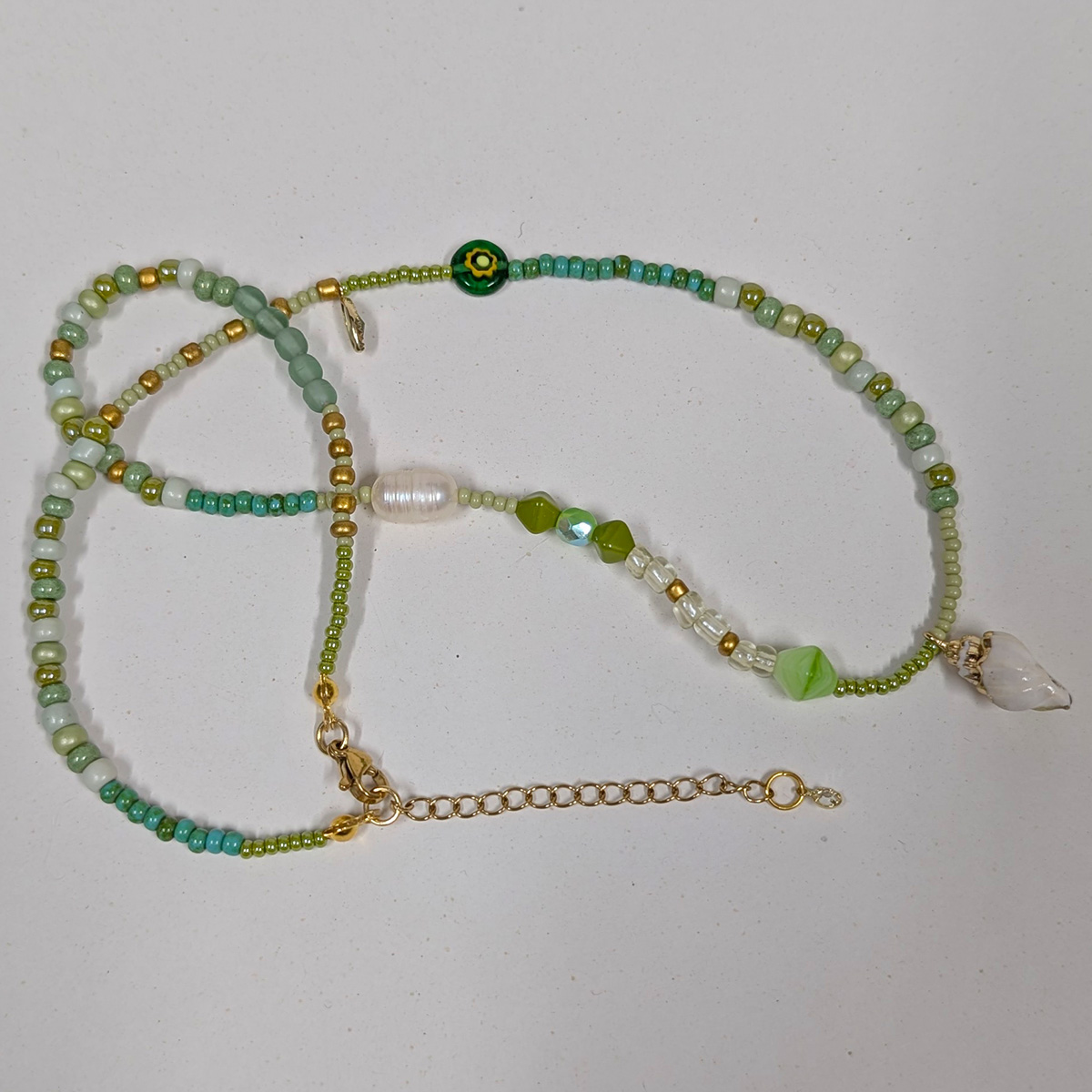 handgemachte Perlenkette Nr. 9