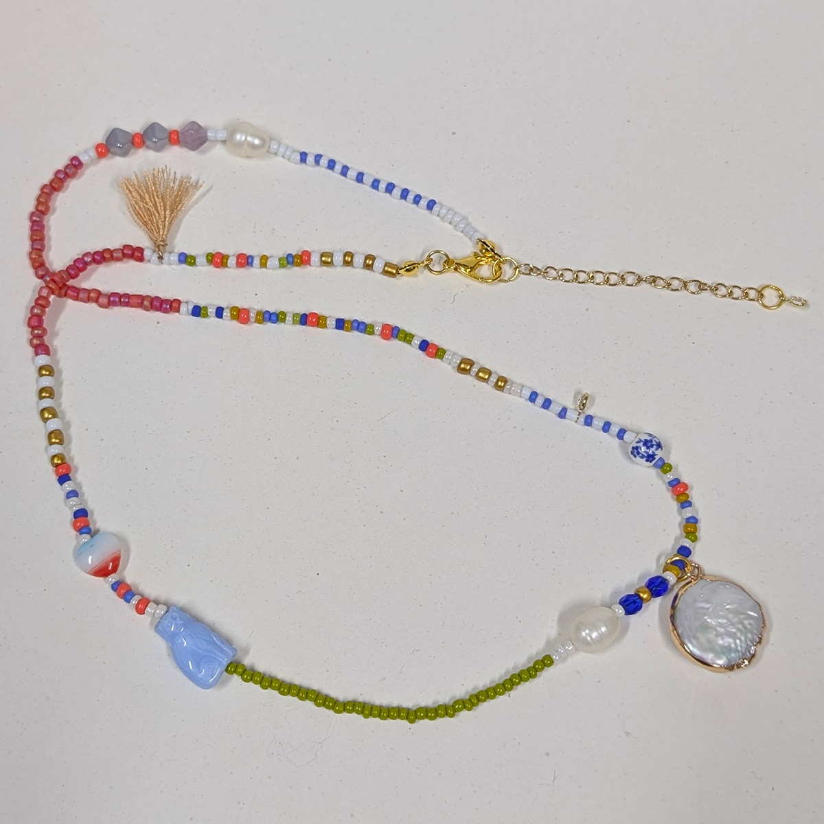 handgemachte Perlenkette Nr. 11
