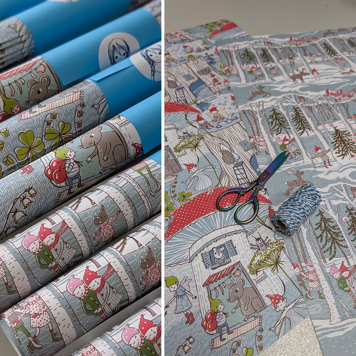 Geschenkpapier (10 Bögen)