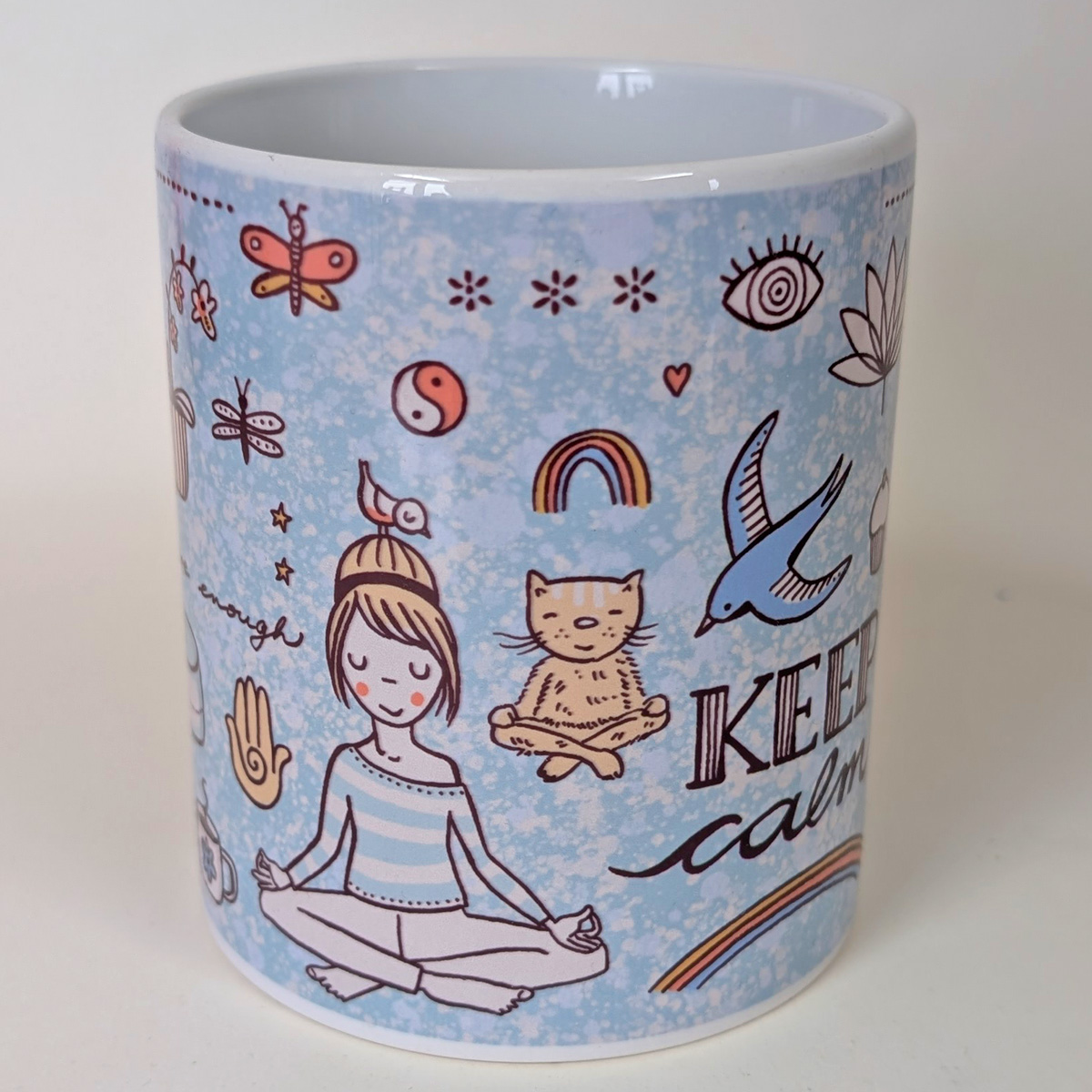 2. Wahl Tasse "Susalabims Yoga"