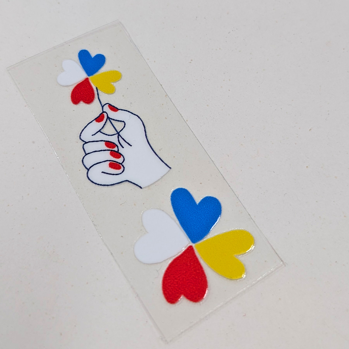 Rub-On 6 "Mainzliebe Hand"
