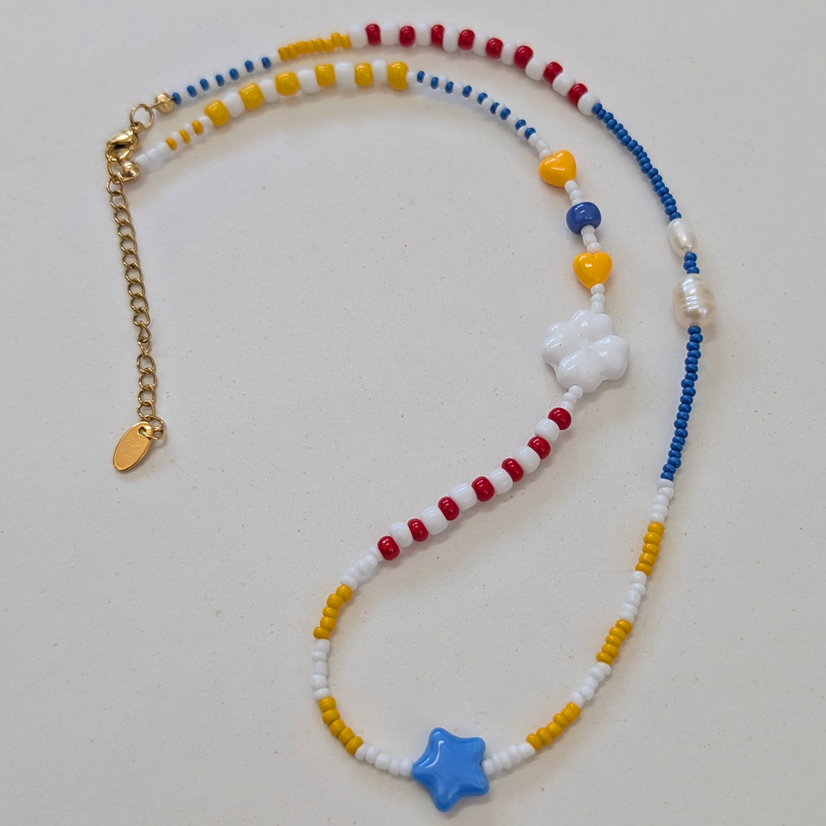 handgemachte Perlenkette Nr. 15