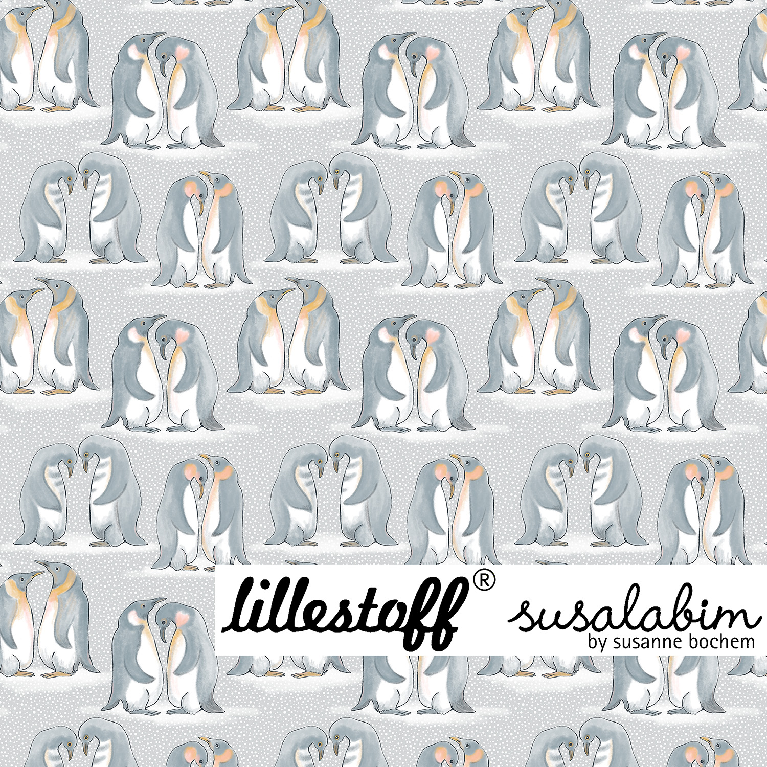 Bio Jersey Design Susalabims Pinguine 1m