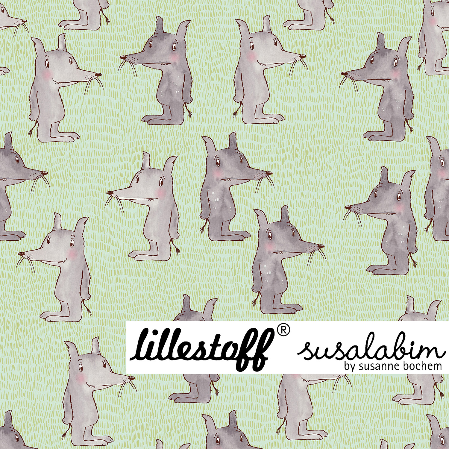 Bio Jersey Design Susalabims Wolfi 1m