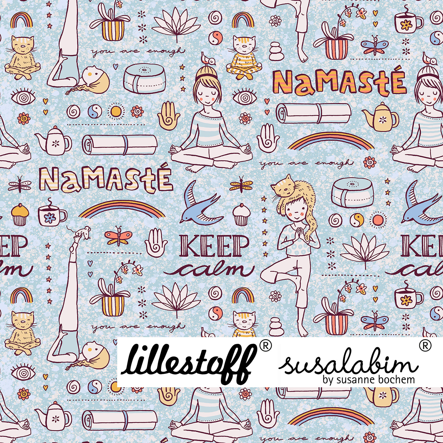 Bio Jersey Design SUSAlabims Yoga 0,9m