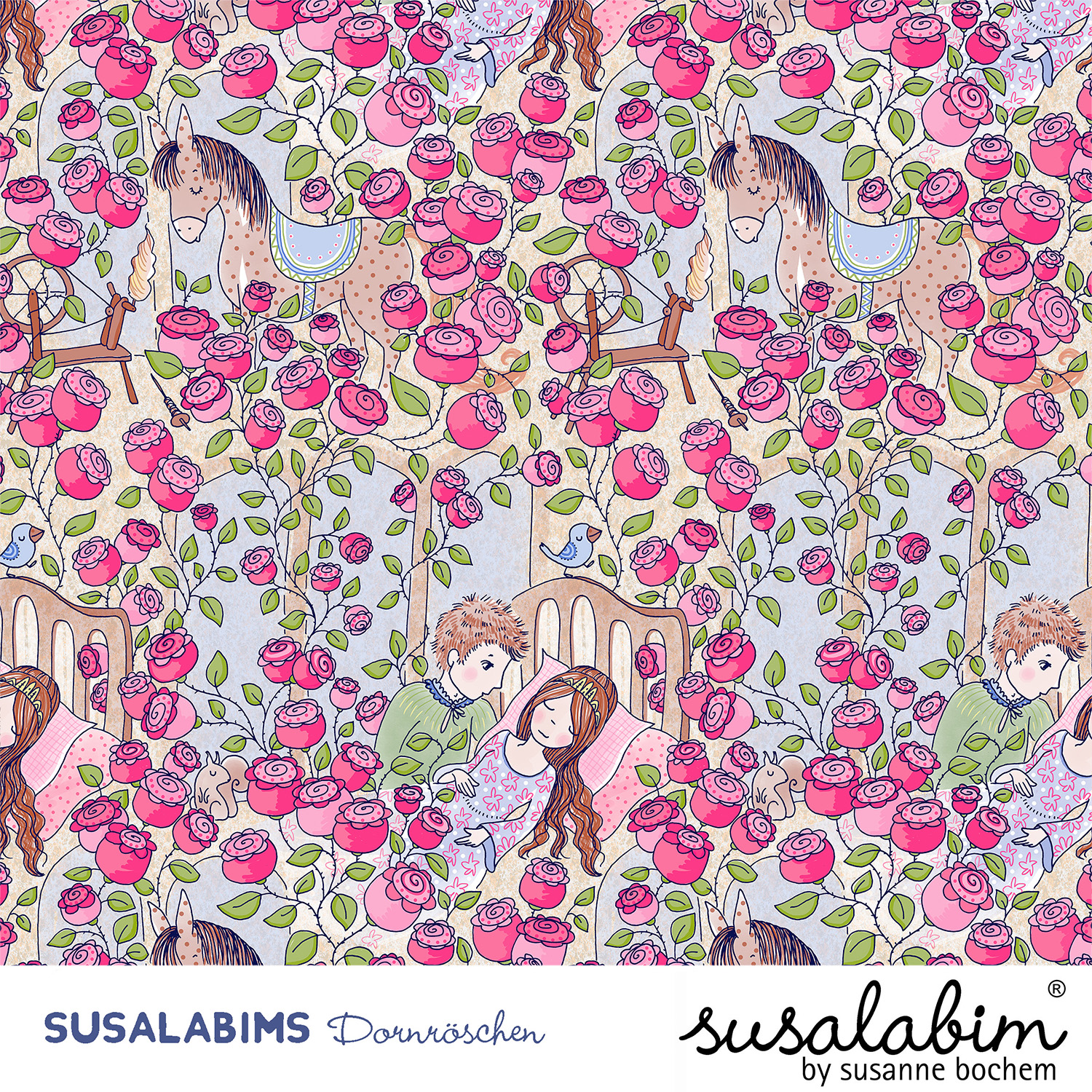 Bio Summersweat Design Susalabims Dornröschen 1m