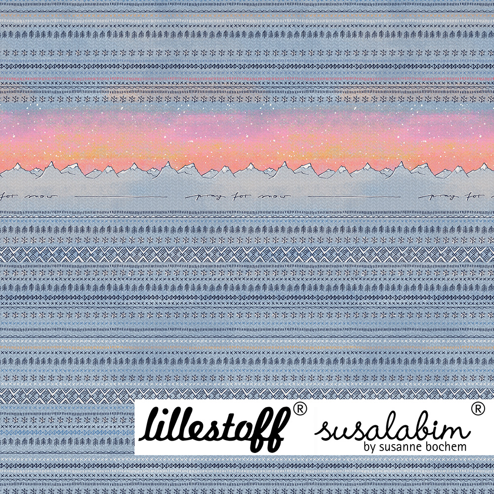 Bio Summersweat Design Susalabims Winterpulli Panel 1m